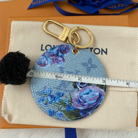 NEW Louis Vuitton Illustre Garden Bag Charm Key Holder Limited Edition, M00877 - Picture 8 of 11